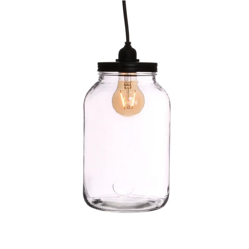 Terrarium, hengende med lys