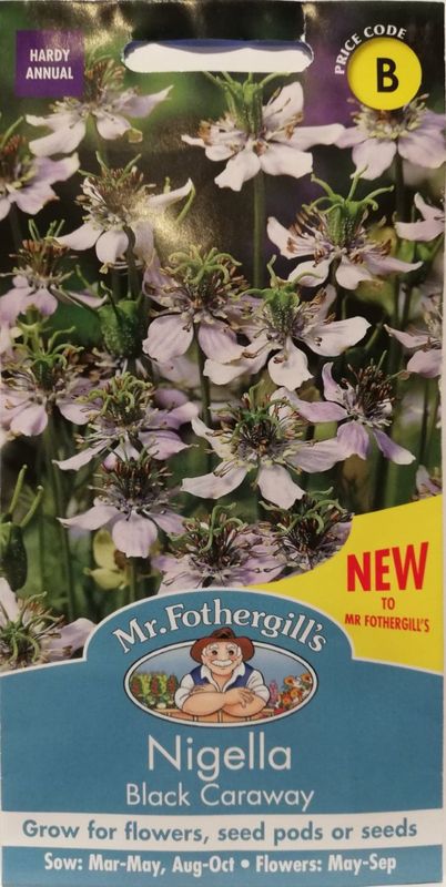 Svartfrø 'Black Caraway' - Nigella sativa