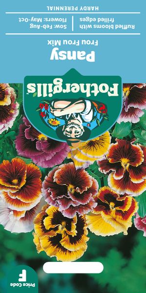 Hovedbilde Stemorsblomst 'Frou Frou Mixed' - Viola