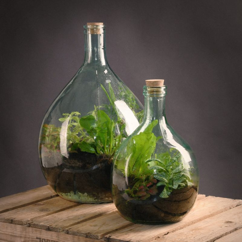 Terrarium, 15 L med håndredskap
