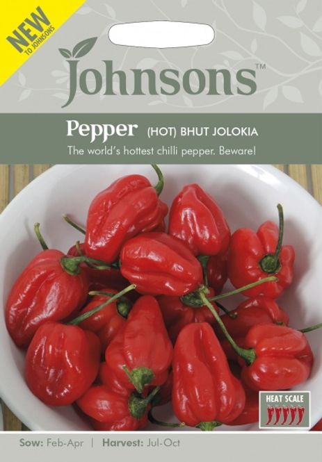 Hovedbilde Chilipepper 'Bhut Jolokia' - Capsicum annuum