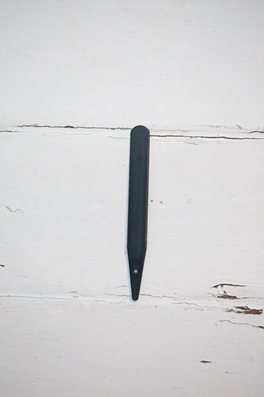 Plastetiketter, svarte 12,5 cm - 50 stk