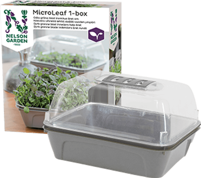 Hovedbilde Minidrivhus -  Micro Leaf 1-boks