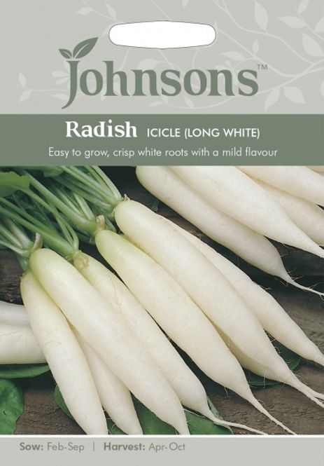 Hovedbilde Reddik 'Icicle' (Long White) - Raphanus sativus