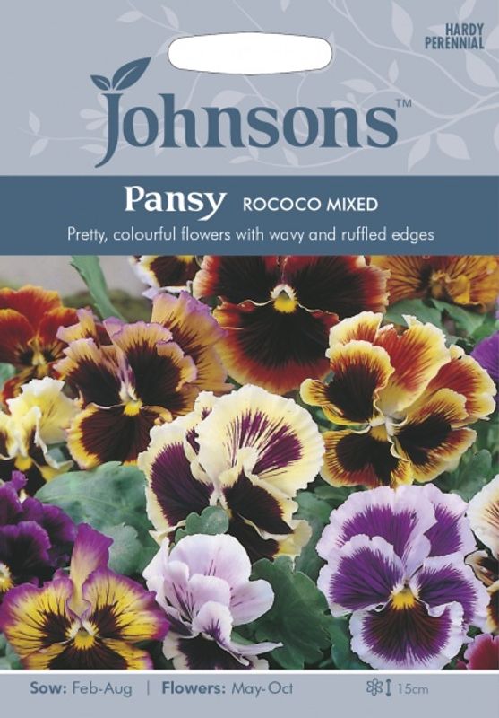 Stemorsblomst 'Rococo Mixed’ -  Viola