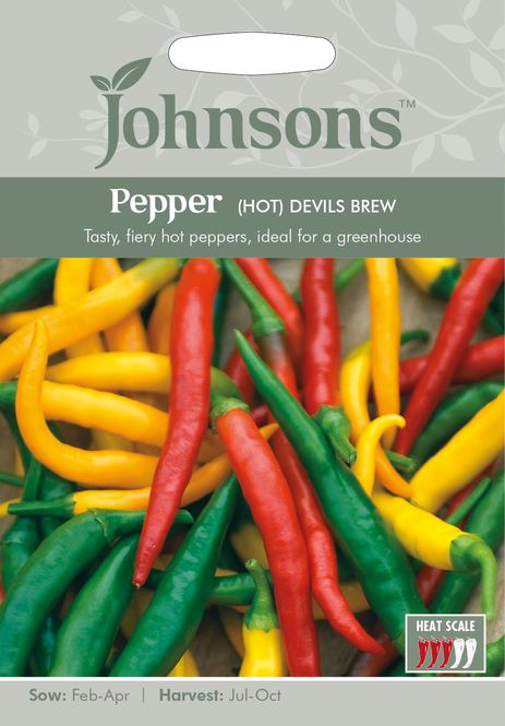 Hovedbilde Chilipepper 'Devils Brew' - Capsicum annuum