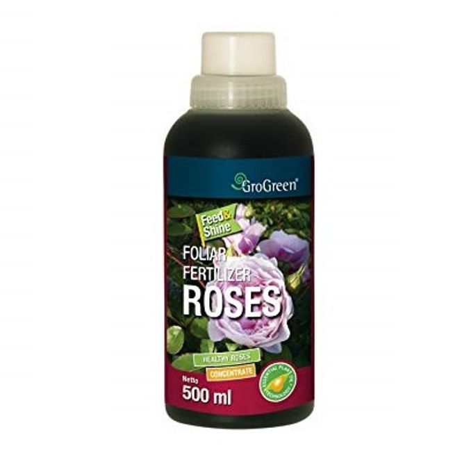 Hovedbilde GroGreen® Feed and shine - bladgjødsel til roser, 500 ml