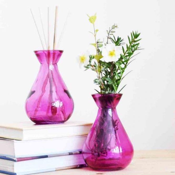 Hovedbilde Juvelvase - rosa, 10 cm - 1stk