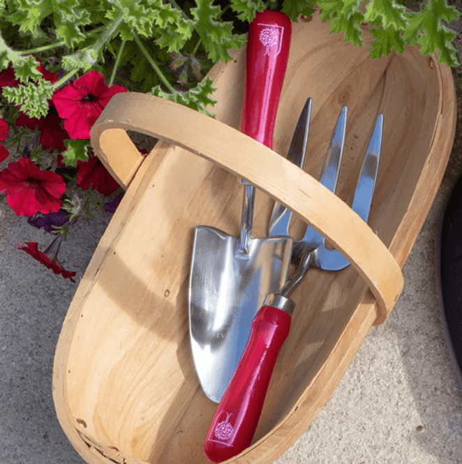 Hovedbilde RHS gaveeske - British Bloom med håndgreip og spade