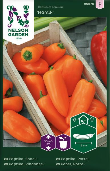 Hovedbilde Paprika 'Hamik' - Capsicum annuum