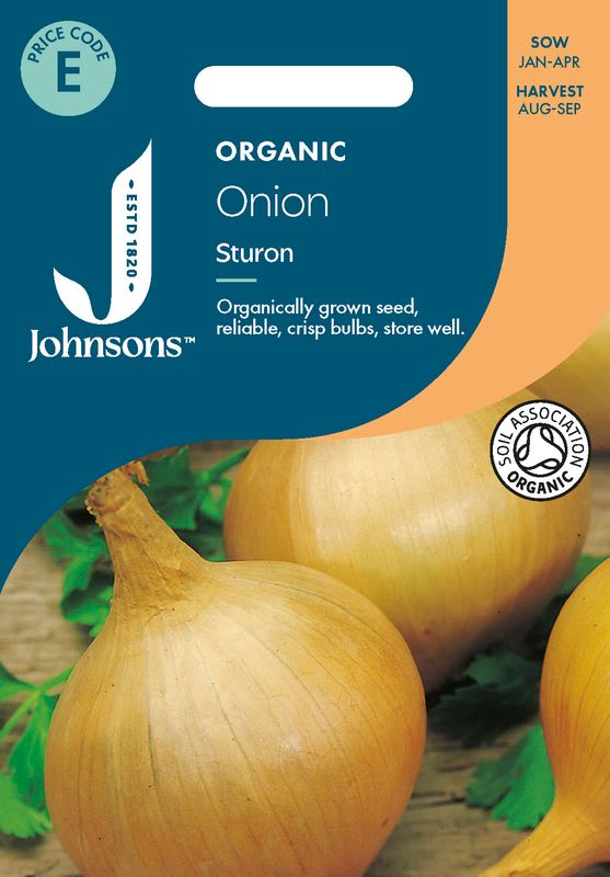 Kepaløk 'Sturon' - Allium cepa, Organic