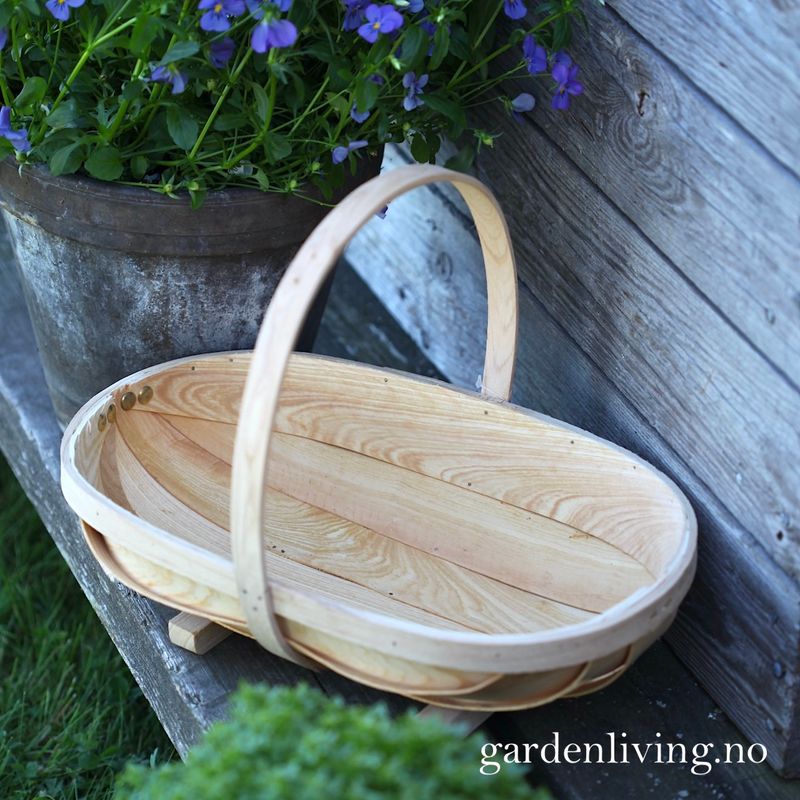 Sponkurv - Wodden trug, medium